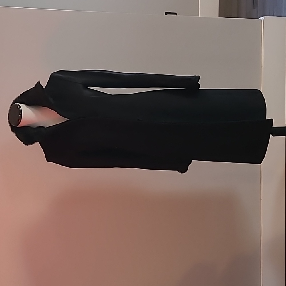 Patricia Pepe Black Wool winter coat 40 XS